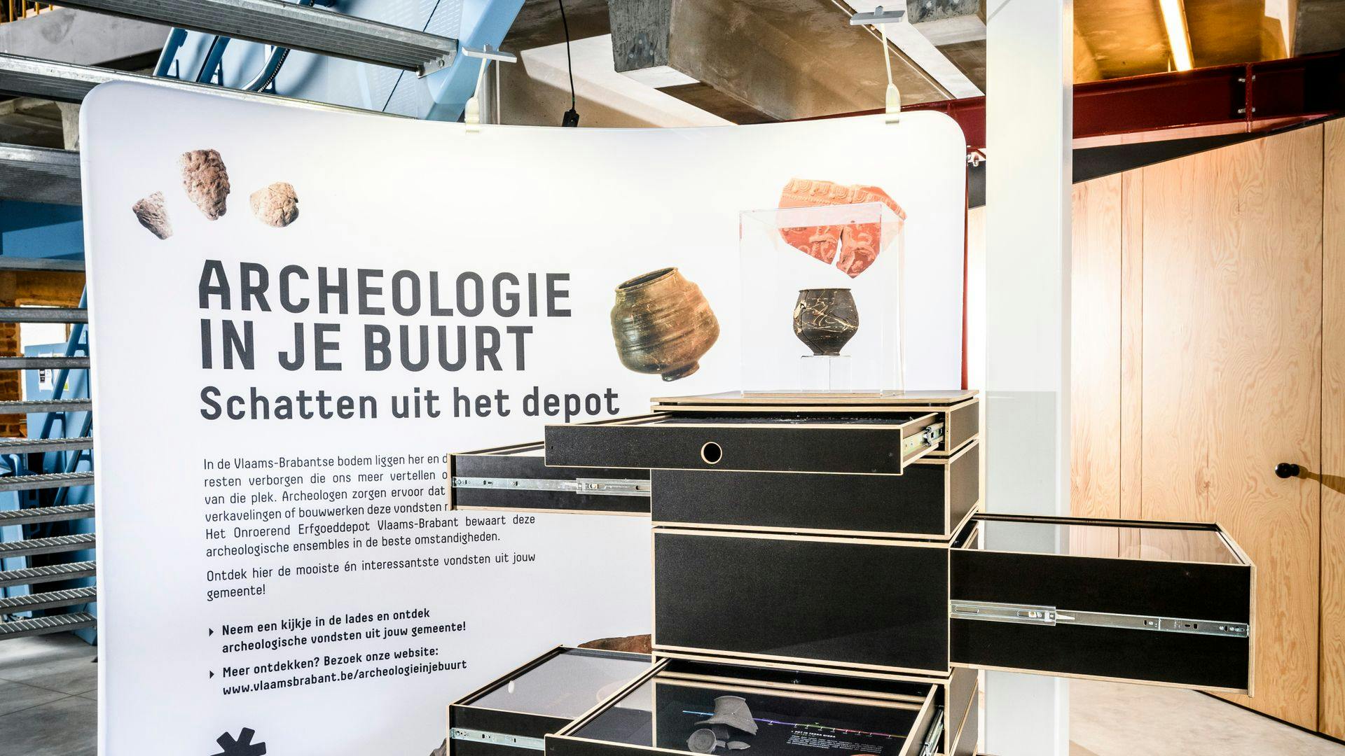 Archeologische kijkkast  - Schatten uit het depot