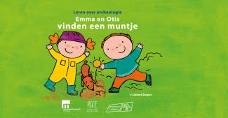 Emma en Otis vinden een muntje ©Liesbet Slegers Emma en Otis vinden een muntje ©Liesbet Slegers